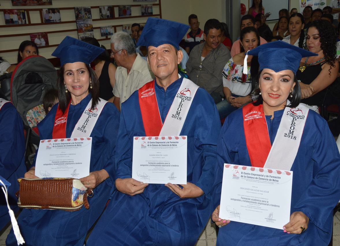 Olga Lucia Perdomo Cárdenas, Ramiro Rincón Cano, Diocenid Salazar Salazar.